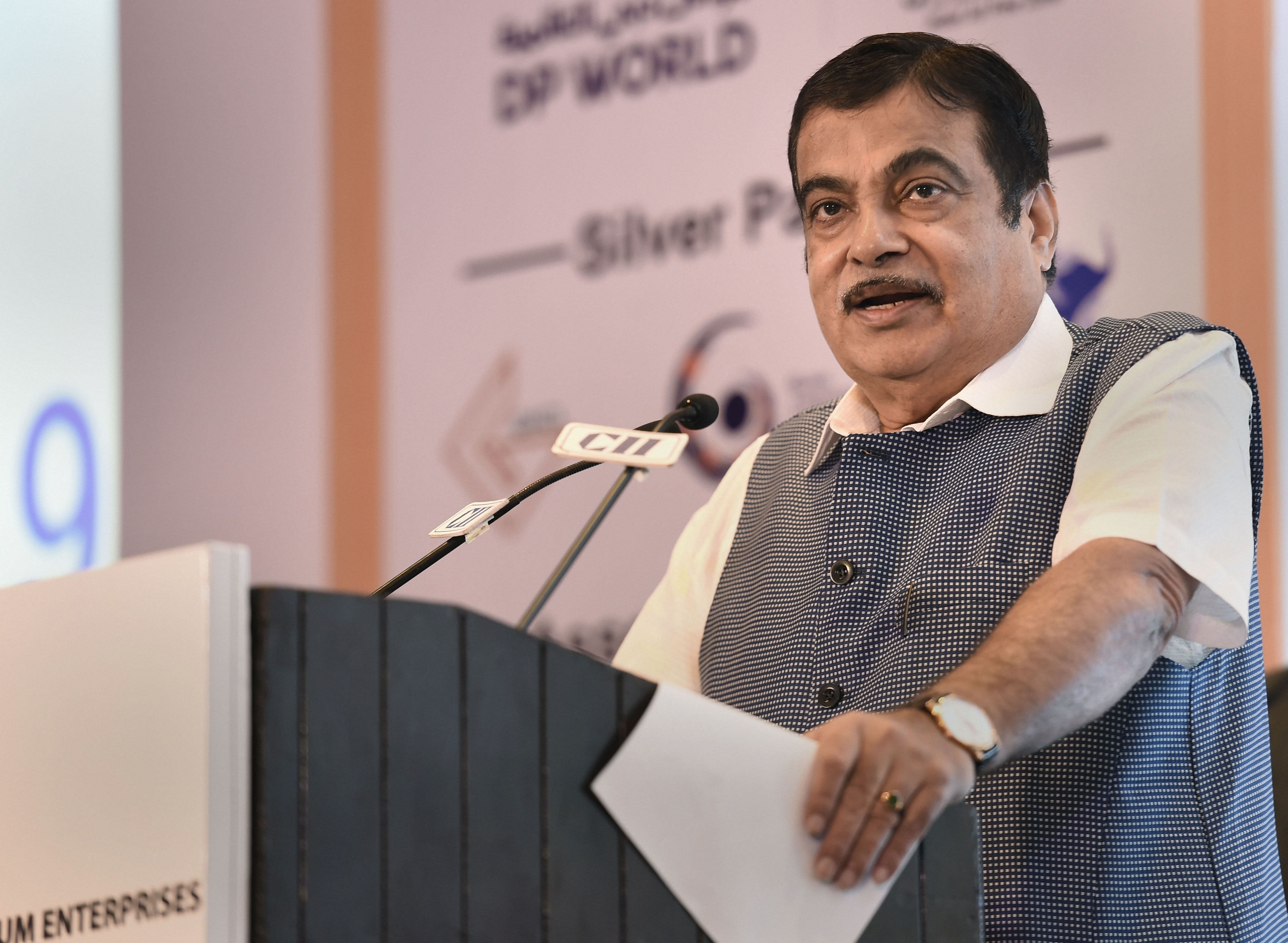 Union Minister Nitin Gadkari. Credit: PTI Photo