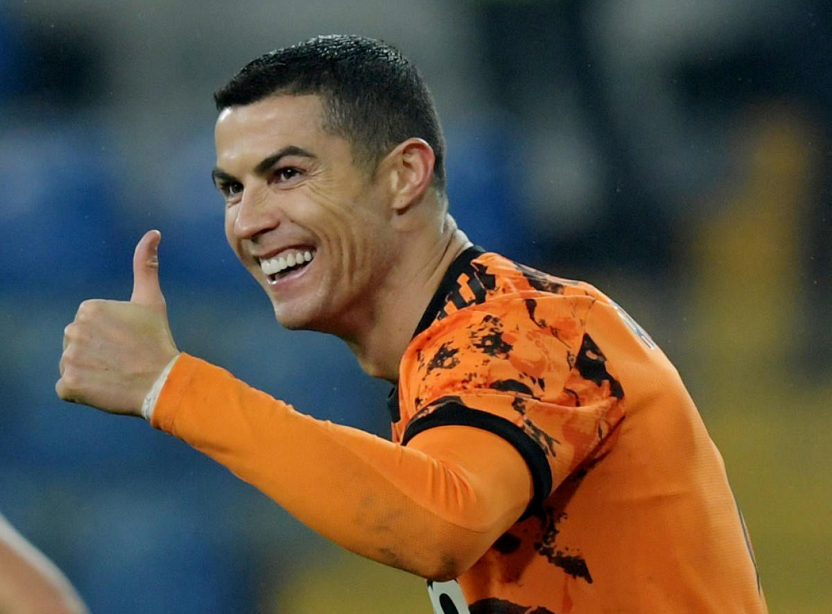 Juventus' Cristiano Ronaldo.Credit: Reuters.