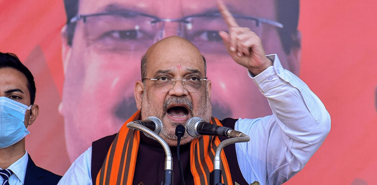 Amit Shah in West Bengal. Credit: PTI Photo