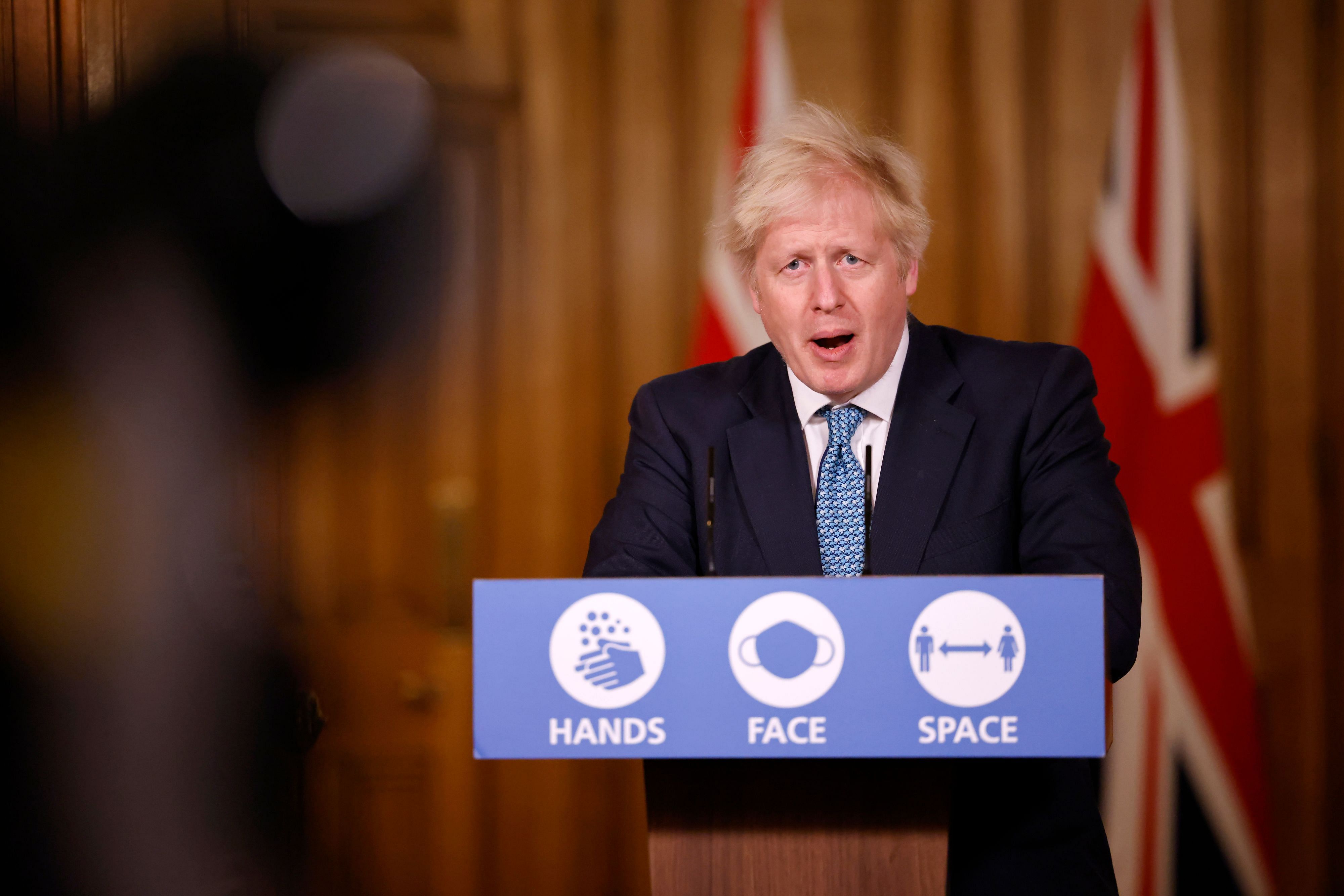 Britain's Prime Minister Boris Johnson. Credit: AFP Photo