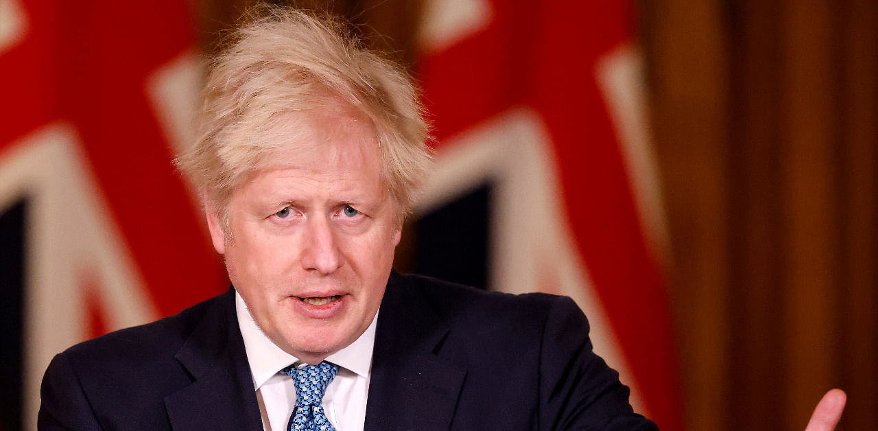 UK PM Boris Johnson. Credit: Reuters Photo