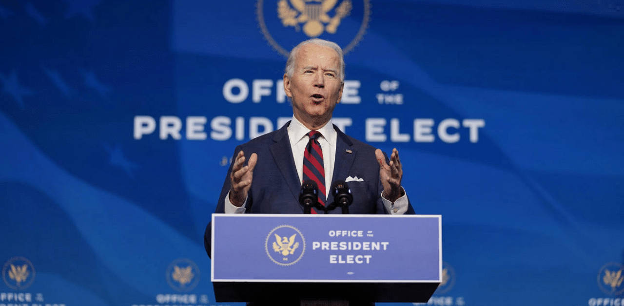 US President-elect Joe Biden. Credit: AP Photo