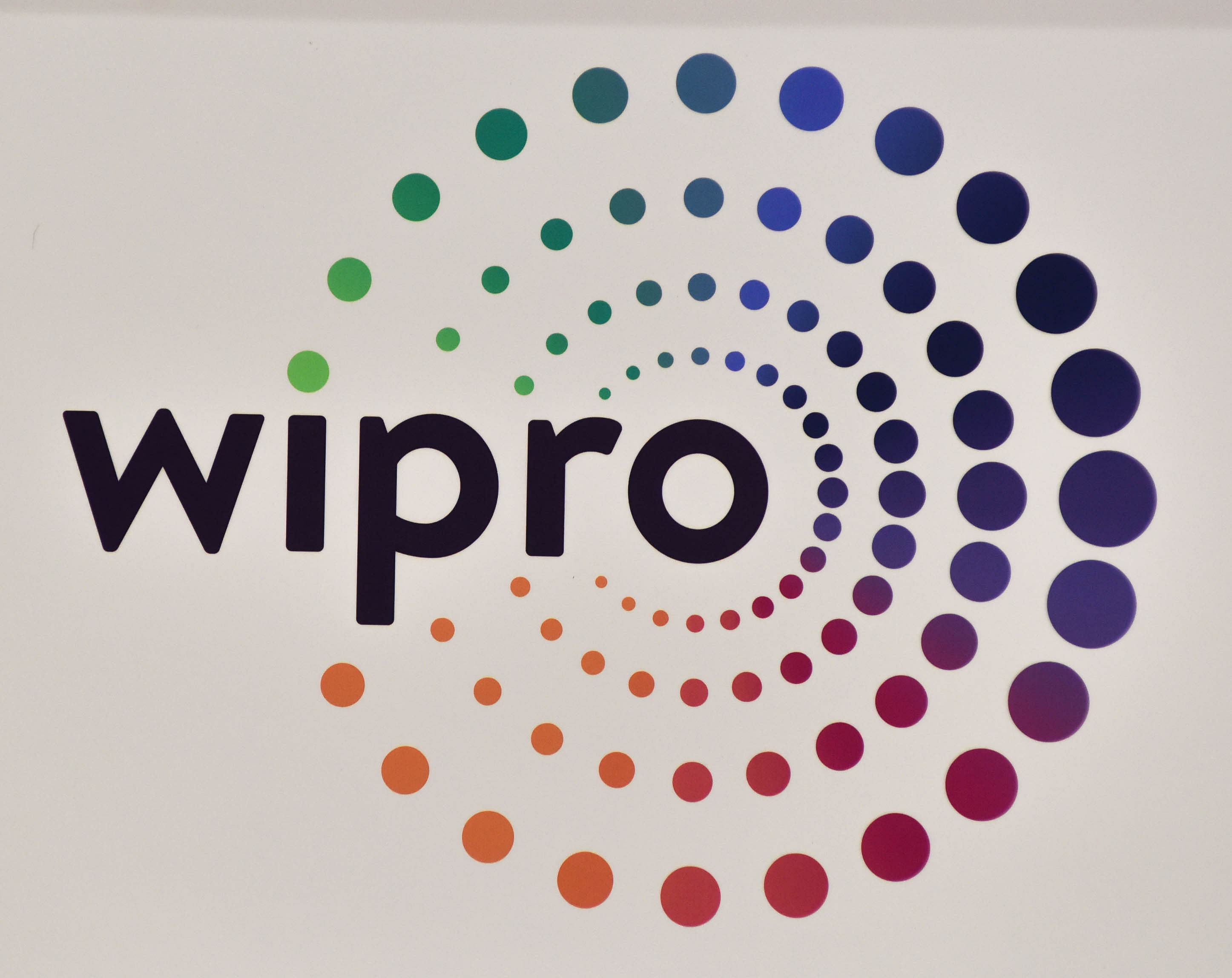 Wipro logo. Credit: DH Photo/S K Dinesh
