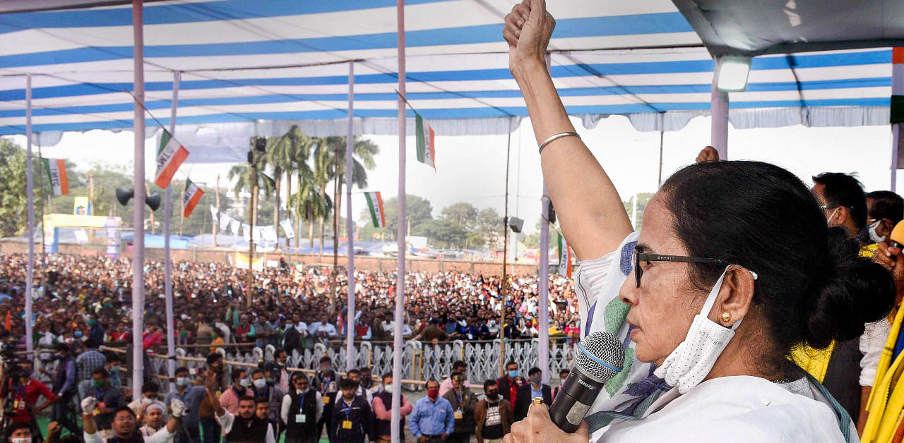 West Bengal Chief Minister Mamata Banerjee. Credit: PTI Photo