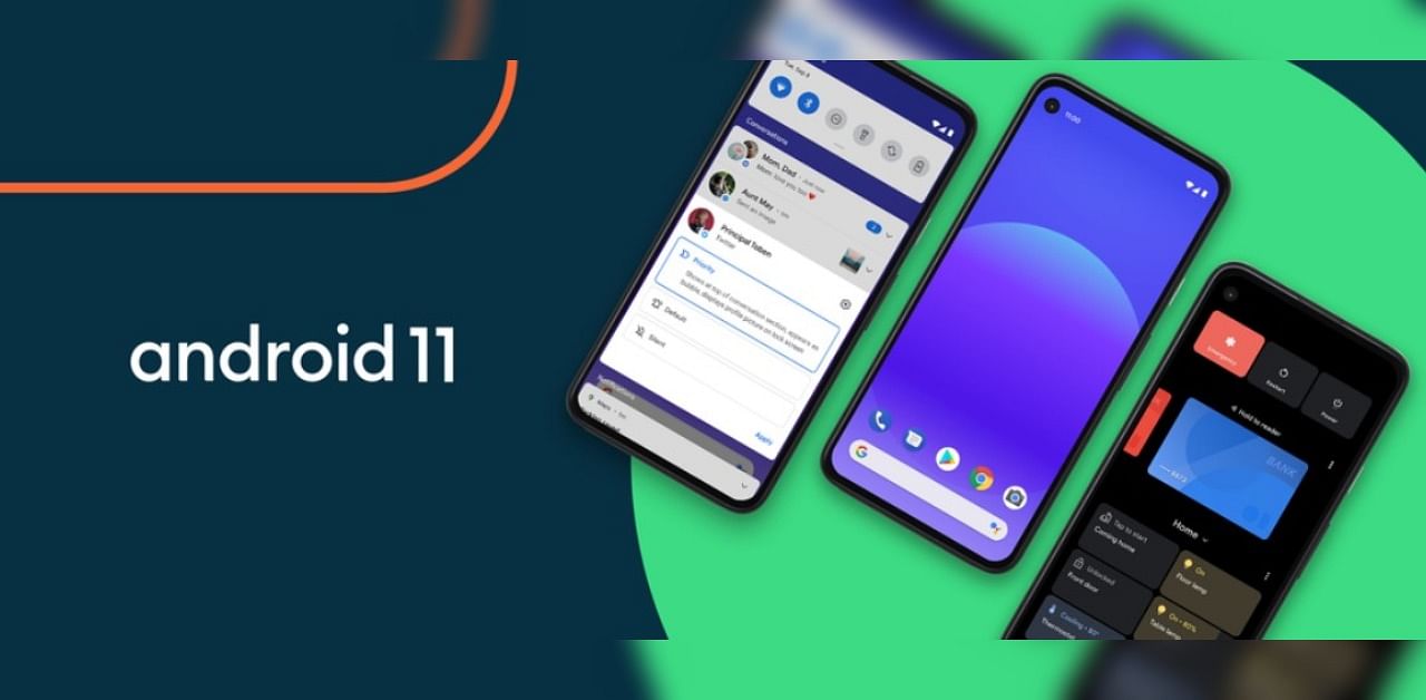 Android 11 is now available to eligible devices. Credit: Google
