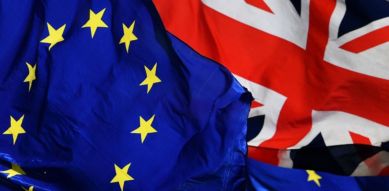 The European Union and Britain could agree the terms of a post-Brexit trade deal within hours, European sources told AFP on December 23, 2020, as negotiations continued. Credit: AFP Photo
