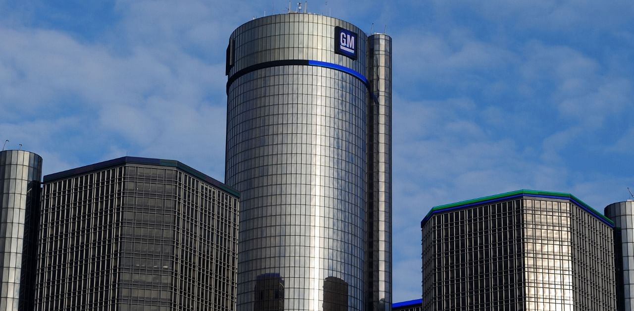 In this file photo taken on January 14, 2014 General Motors headquarters in the Renaissance Center is seen in Detroit. Credit: AFP Photo