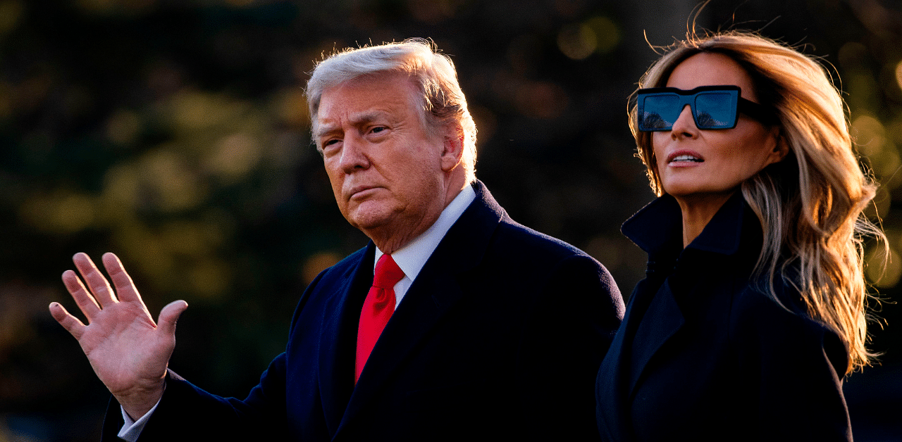 Donald Trump and Melania Trump. Credit: AFP