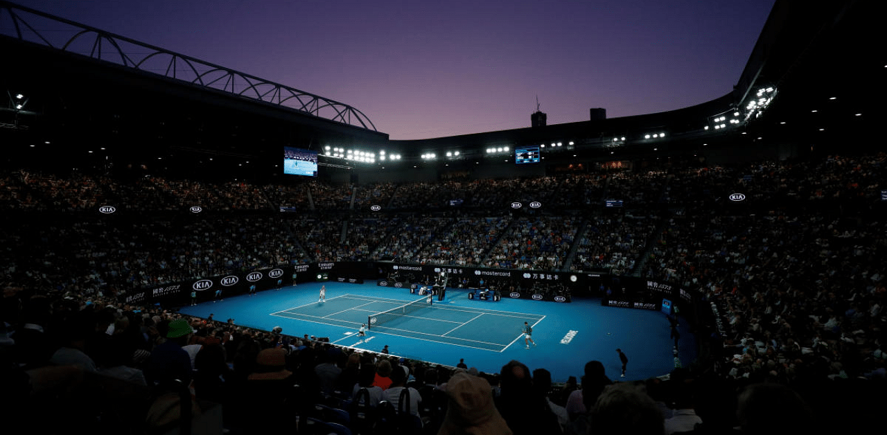 The opening Grand Slam of the year, which will be played in front of at least 50 percent of normal crowds, has been pushed back three weeks until February 8. Credit: Reuters File Photo