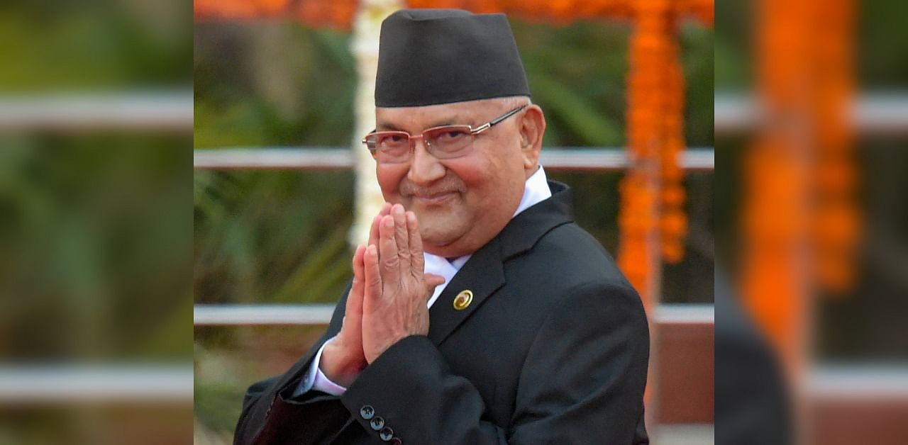 Prime Minister of Nepal KP Sharma Oli. Credit: PTI Photo