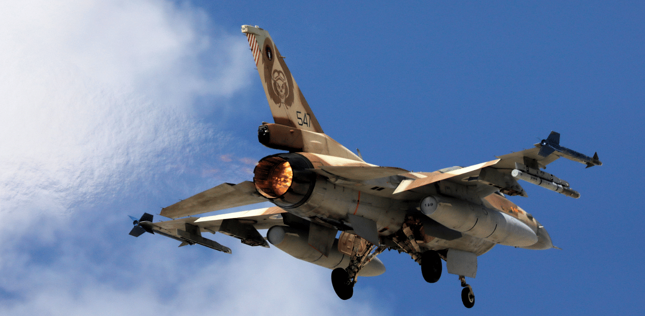 An Israeli F16 fighter jet takes off during a joint international aerial training exercise hosted by Israel. Credit: Reuters/Representative Image