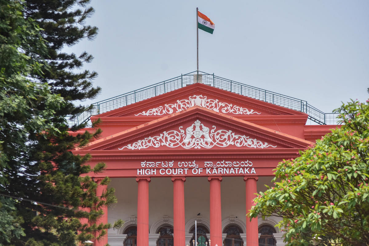 Karnataka High Court. Credit: DH Photo