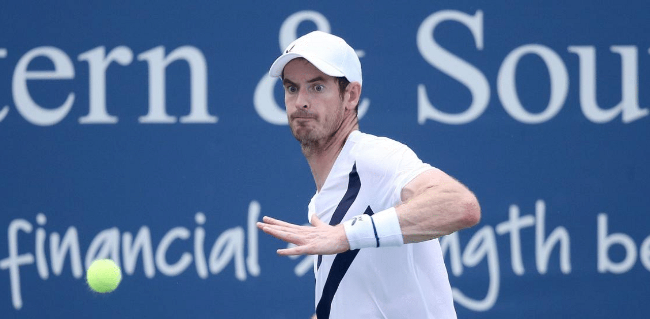 Three-time Grand Slam winner Andy Murray. Credit: AFP File Photo