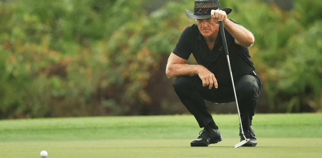 Australian golf legend Greg Norman. Credit: AFP Photo