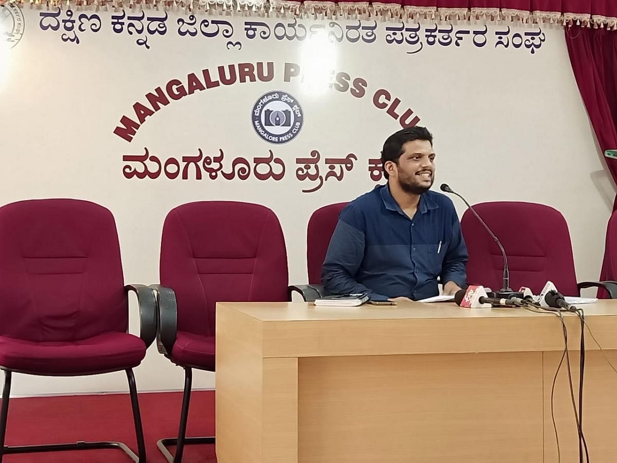 Mangaluru Division Senior Superintendent of Posts Sriharsha.