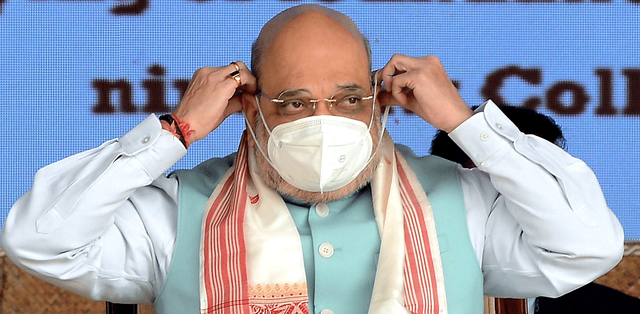 Amit Shah was speaking on the last leg of his three-day visit to the North East. Credit: PTI