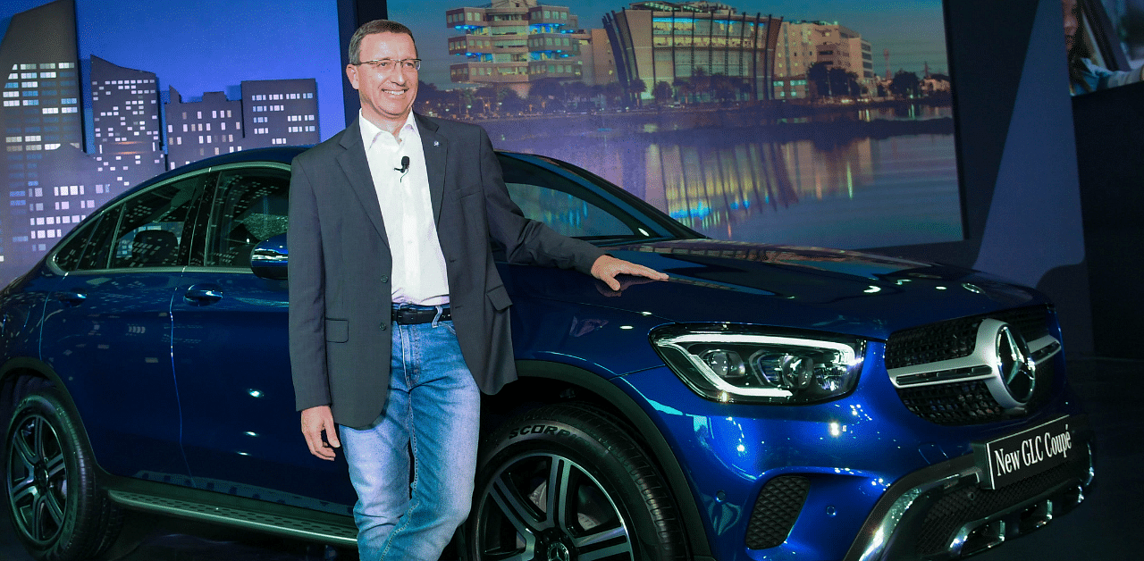 Martin Schwenk Managing Director and CEO, Mercedes-Benz India. Credit: DH File Photo