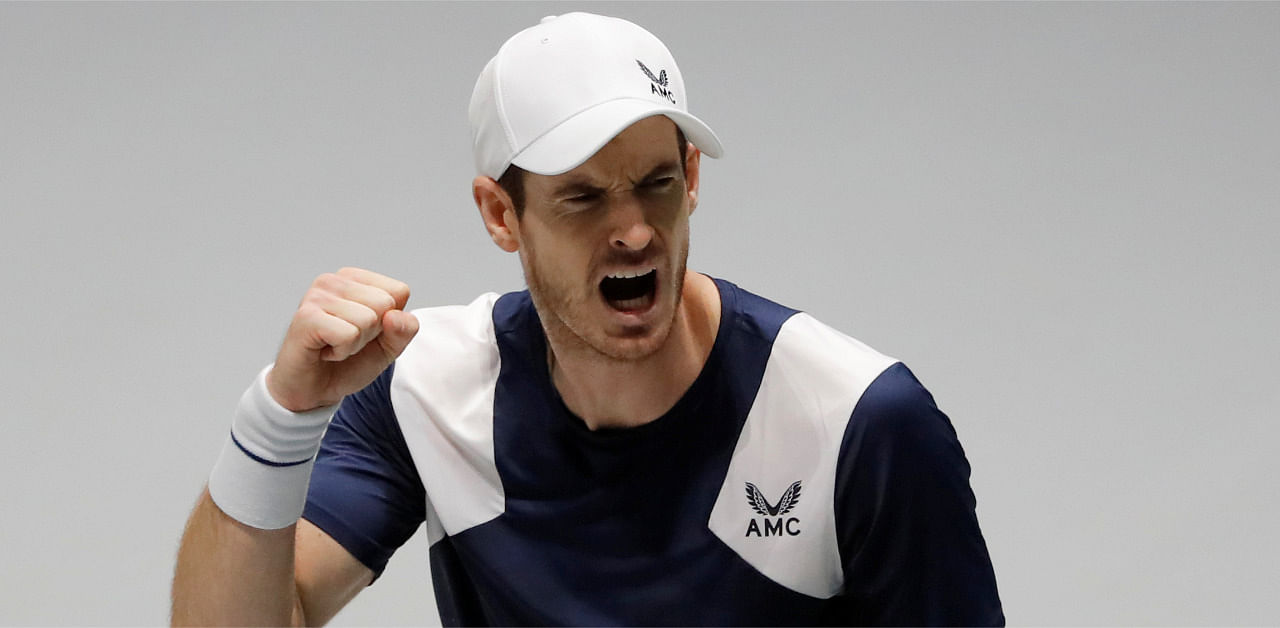 British Tennis star Andy Murray. Creidt: Reuters File Photo