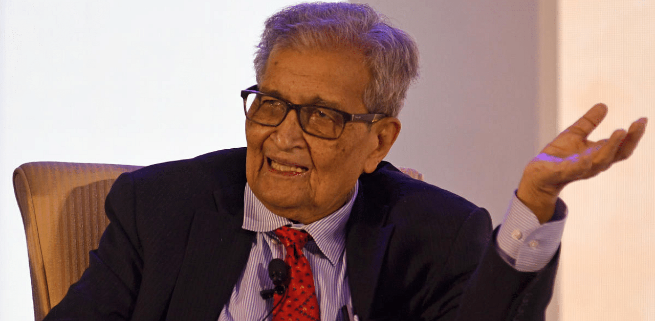 Nobel Laureate Amartya Sen. Credit: DH. 