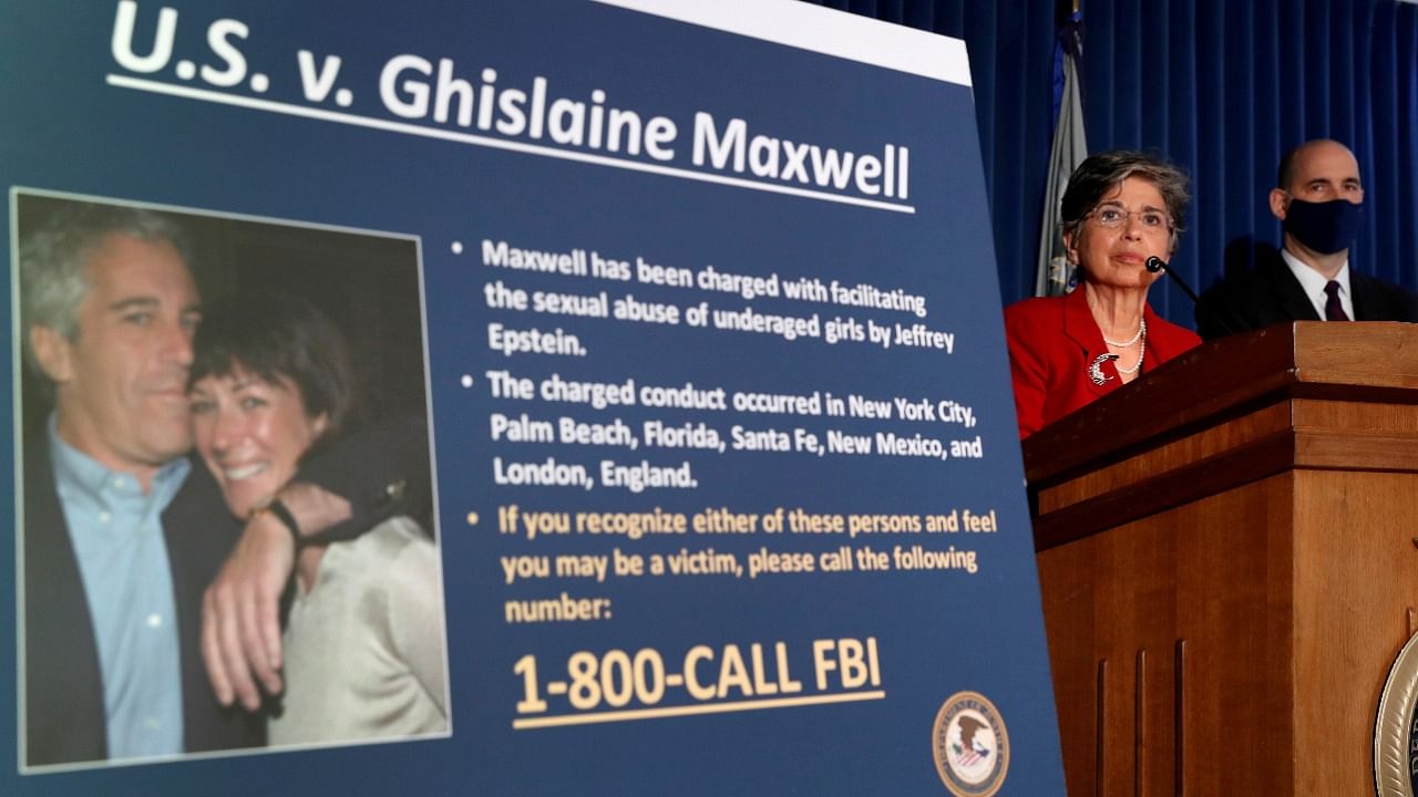 Audrey Strauss, Acting United States Attorney for the Southern District of New York announces charges against Ghislaine Maxwel in New York. Credit: Reuters Photo