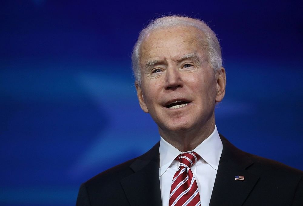US President-elect Joe Biden. Credit: Reuters Photo