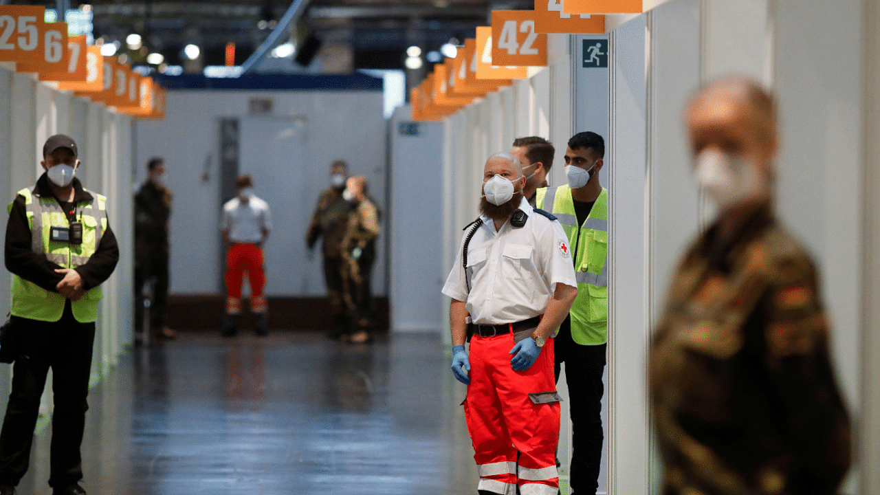 Germany begins vaccinations against coronavirus disease. Credit: Reuters Photo