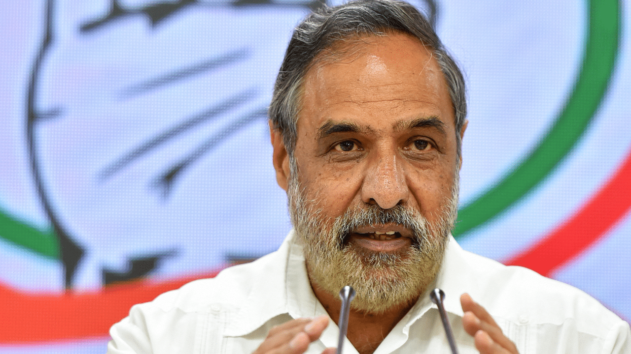 Chariman of the Parliament Standing Committee on Home Affairs Anand Sharma. Credit: PTI Photo