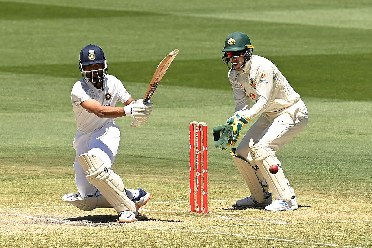 Stand-in skipper Ajinkya Rahane, who was praised for his captaincy and batting, fittingly brought up India's winning run in the second Test against  Australia on Tuesday. Getty Images