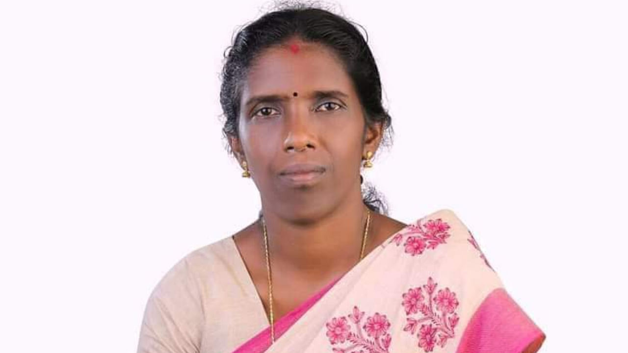 Anandavalli A has taken over as president of the Pathanapuram block panchayat on the suburbs of Kollam district in South Kerala. Credit: Special Arrangement