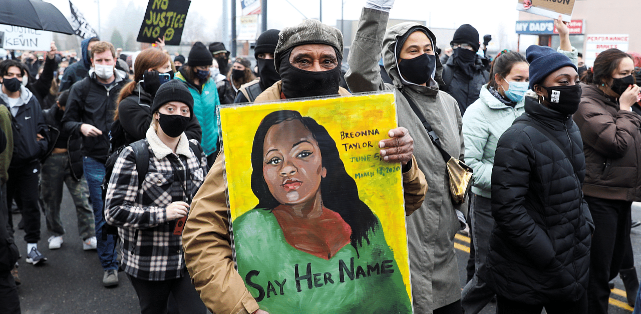 Breonna Taylor, a 26-year-old emergency room aide, was shot six times after police forced their way into her apartment on March 13. Credit: Reuters