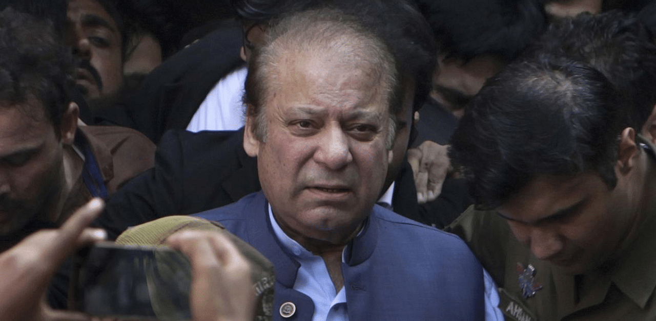 Former Pakistani Prime Minister Nawaz Sharif. Credit: AP Photo
