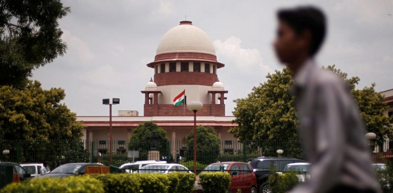 A view of the Supreme Court of India. Credit: Reuters Photo