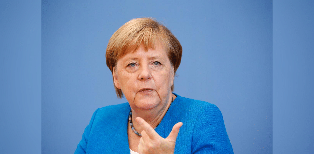 German Chancellor Angela Merkel. Credit: AFP