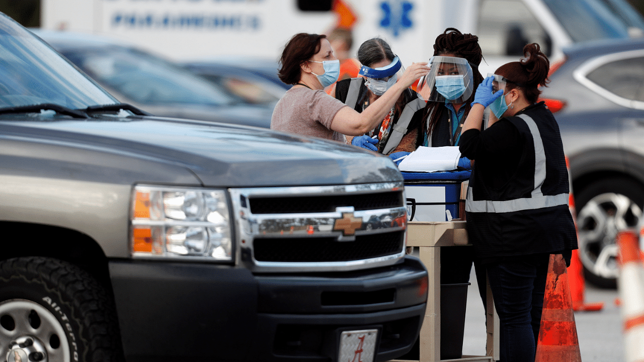 Vaccination for the coronavirus disease (Covid-19) in New Port Richey. Credit: Reuters Photo