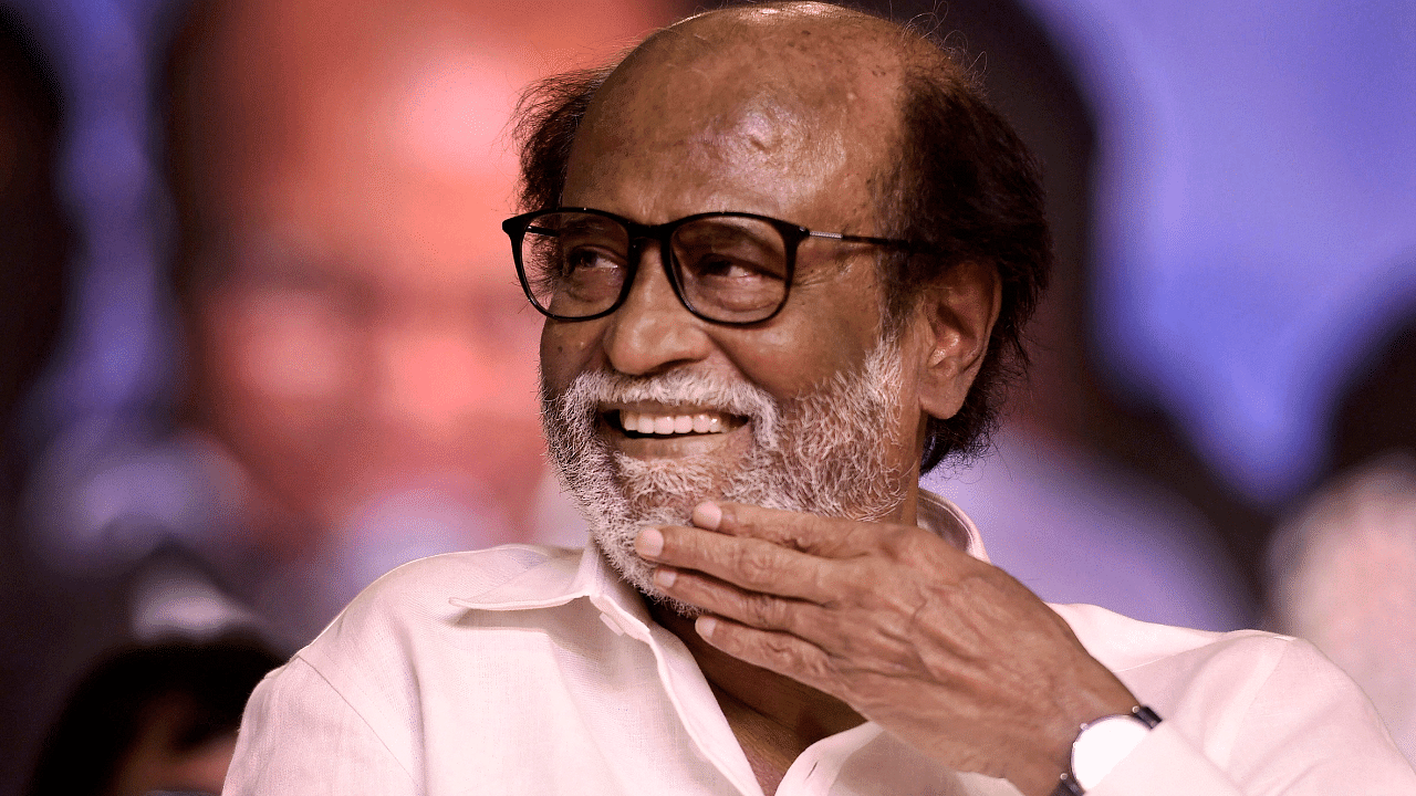 Tamil superstar Rajinikanth. Credit: PTI Photo