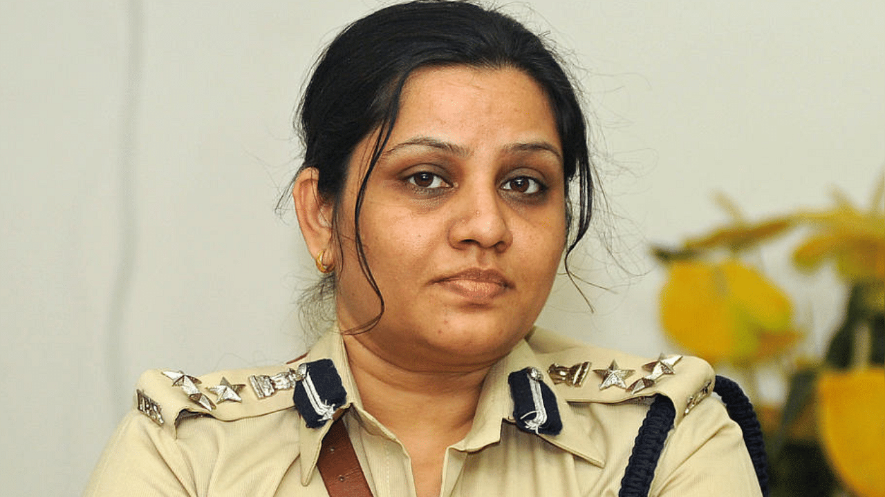 D Roopa. Credit: DH Photo