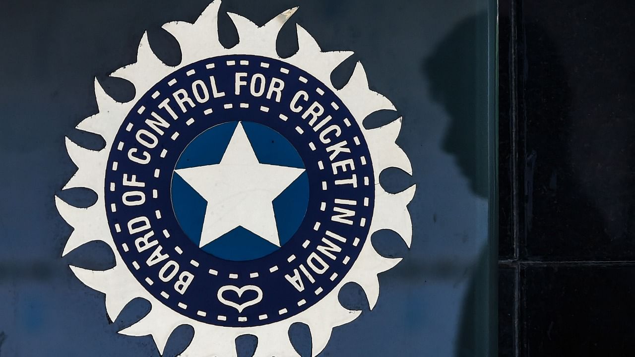 Logo of the Board of Control for Cricket in India (BCCI). Credit: AFP Photo