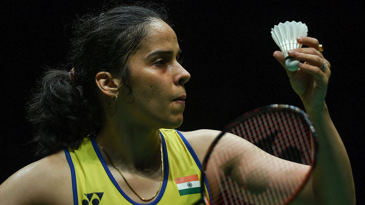 Indian badminton superstar. Credit: AFP Photo