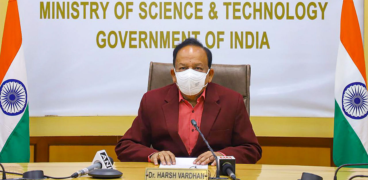 Union Health Minister Harsh Vardhan. Credit: PTI Photo