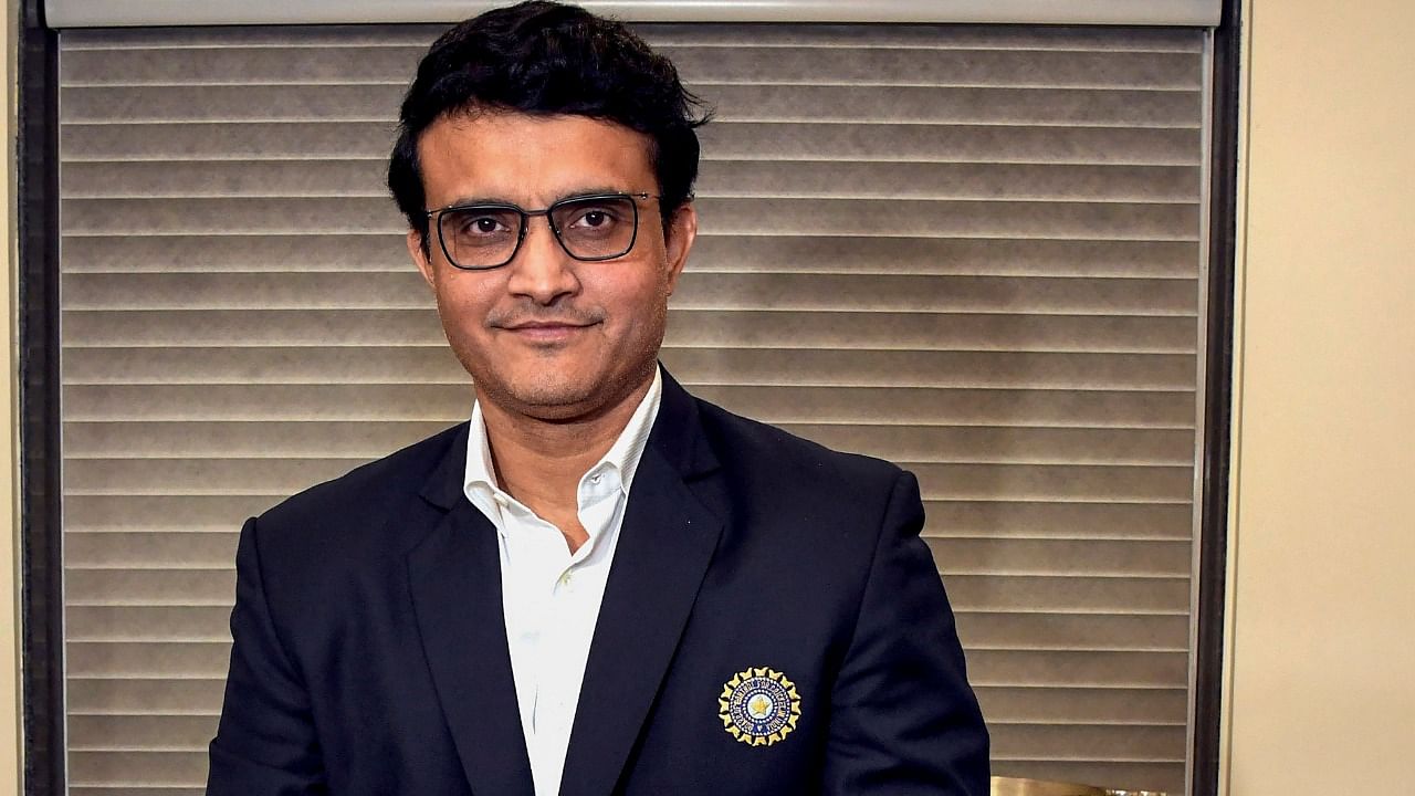 BCCI President and former India skipper Sourav Ganguly. Credit: PTI Photo