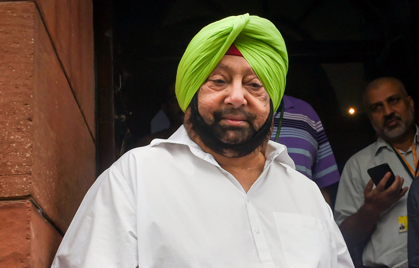 Punjab Chief Minister Amarinder Singh. Credit: PTI File Photo