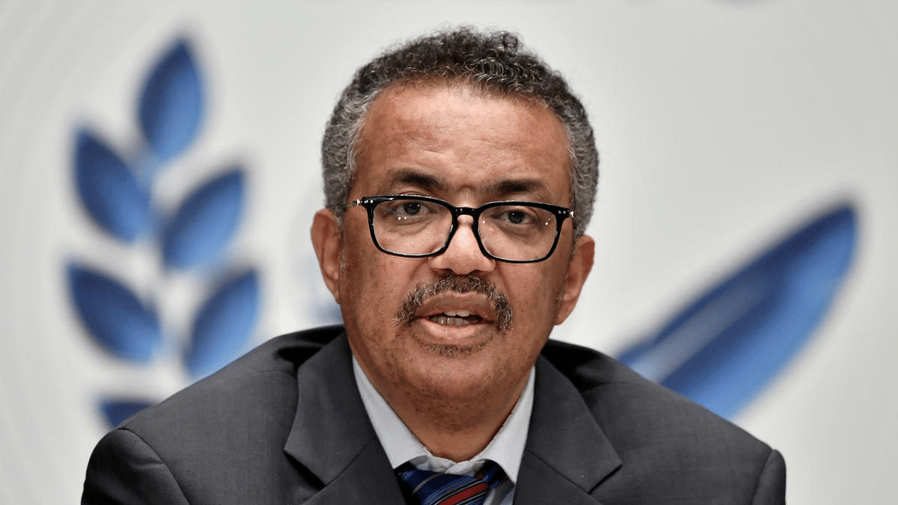 World Health Organization (WHO) Director-General Tedros Adhanom Ghebreyesus. Credit: Reuters File Photo