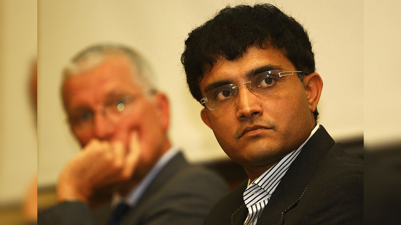  BCCI chief and former Team India captain Sourav Ganguly. Credit: Getty Images