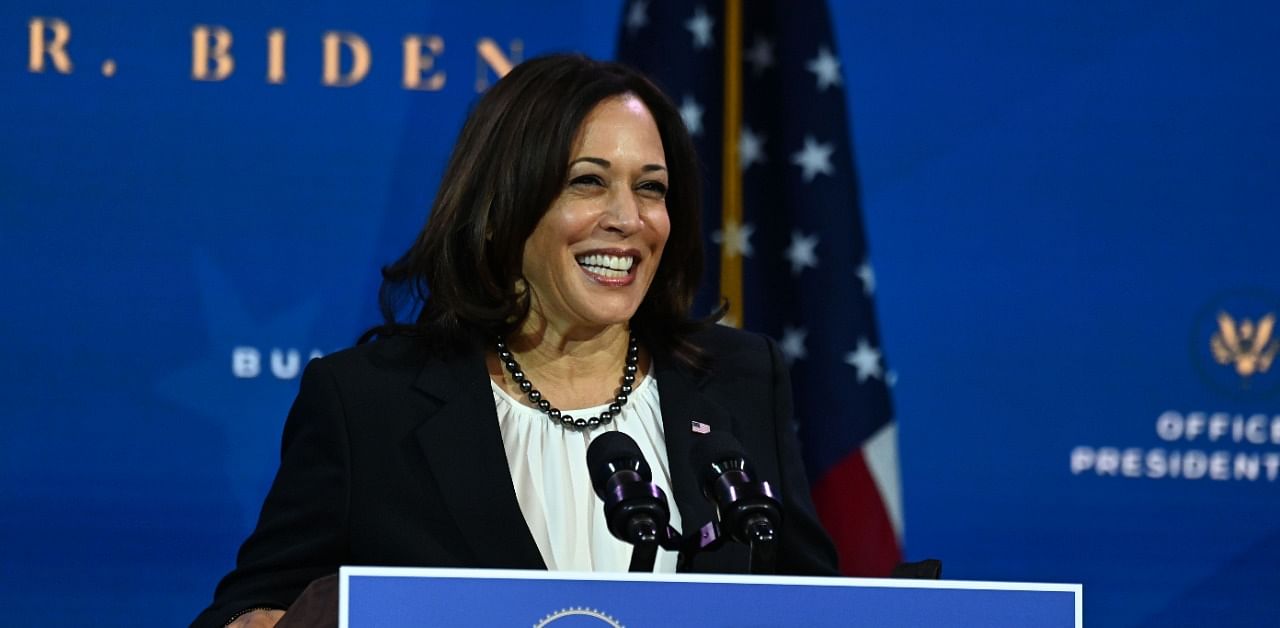 US Vice President-elect Kamala Harris. Credit: AFP Photo