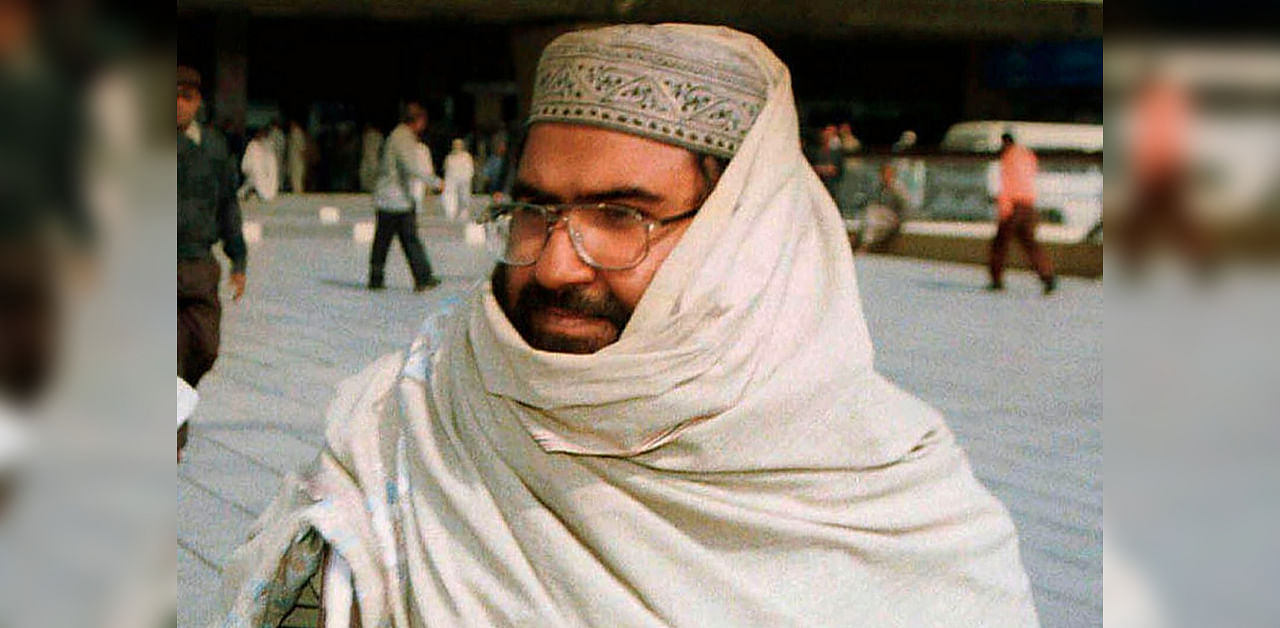 Masood Azhar, founder of a major Islamic militant group, Jaish-e-Mohammad arrives in Karachi, Pakistan. When a suicide bomber blew himself up on Feb. 14, 2019, killing more than 40 soldiers in India's insurgency wracked Kashmir region, the militant group Jaish-e-Mohammad was quick to take responsibility. The Pakistan-based group's attack in Kashmir sent tensions soaring between the two nuclear armed neighbors. Credit: AP/PTI Photo