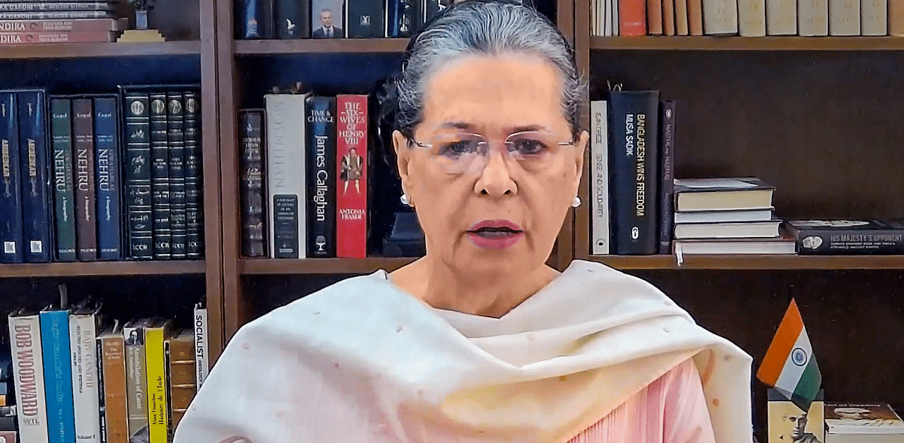 Congress president Sonia Gandhi. Credit: PTI Photo