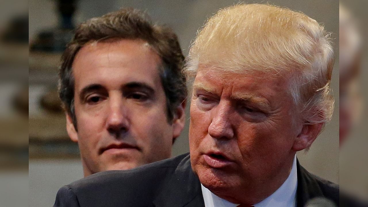 President Donald Trump's former lawyer and fixer has been producing a podcast. Credit: Reuters Photo