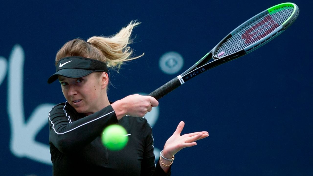 Ukraine's Elina Svitolina. Credit: AFP Photo