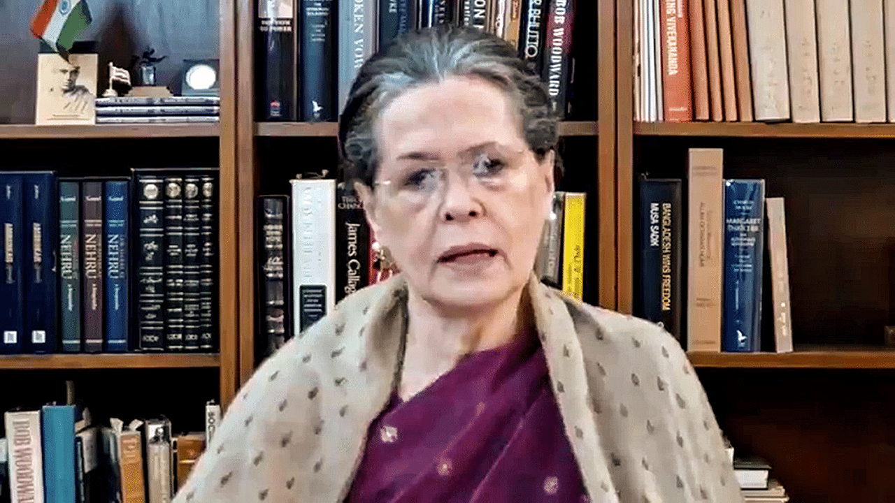 Congress President Sonia Gandhi. Credit: PTI Photo