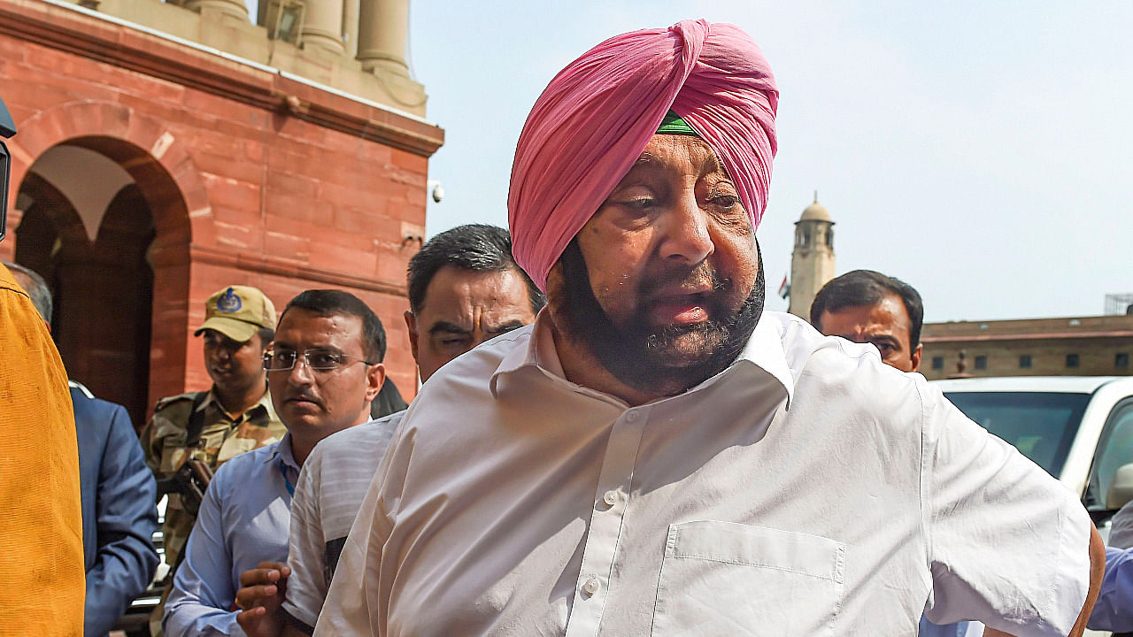 Punjab CM Amarinder Singh. Credit: PTI Photo